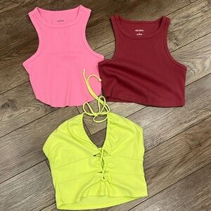 Wild fable crop top bundle